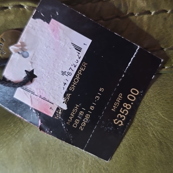 Frye Melissa Shopper Leather Shoulder Tote Bag - Picture 2 of 7